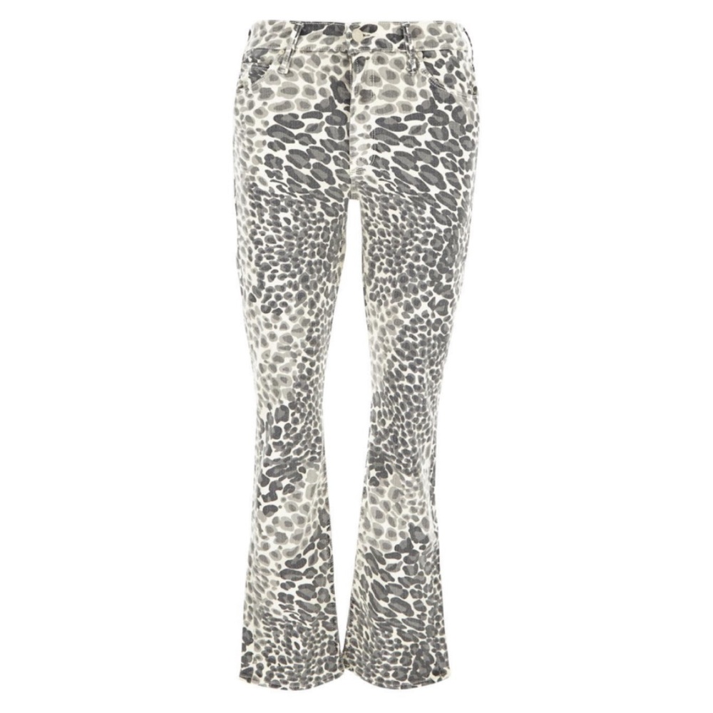 MOTHER The mid rise dazzler ankle in Play date (Leopard)